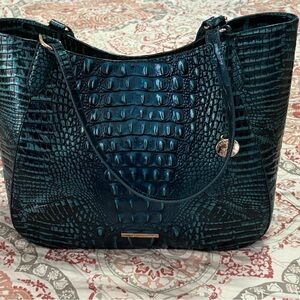Brahmin Blue Patina Aliza Tote bag